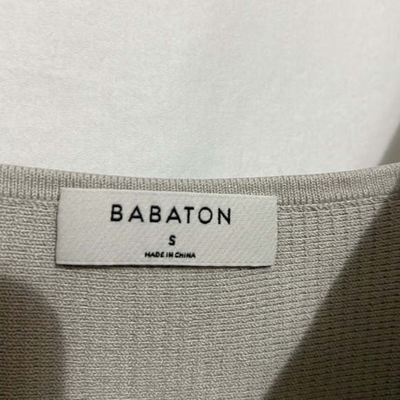 Aritzia Babaton Sculpt Knit Gray Tank Top Size Small - Picture 7 of 9